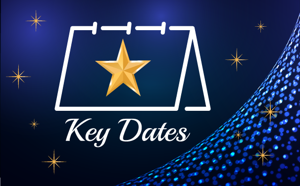 Awards for excellence key dates