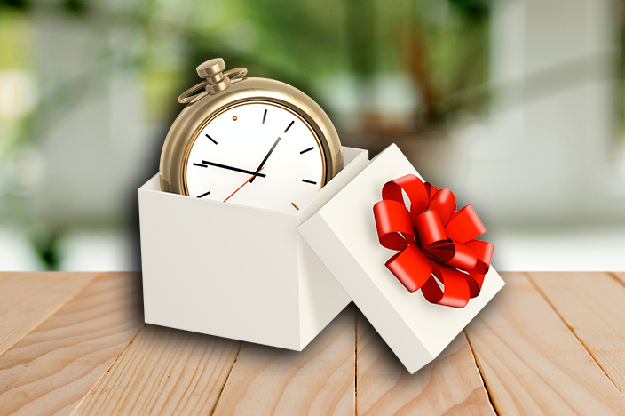 Giving the gift of time 