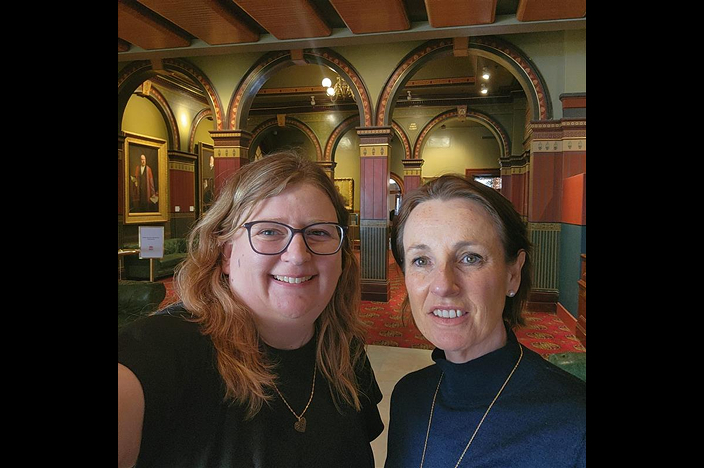Kristy Eulenstein and Alison Kirk