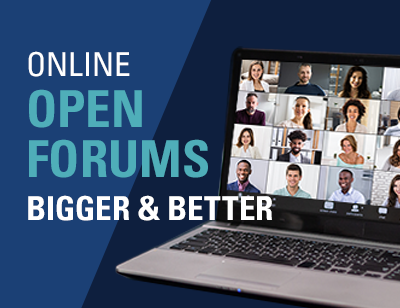 Online Open Forums Are Back – Bigger & Better in 2025!