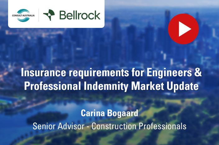 Insurance requirements for Engineers & Professional Indemnity Market Update