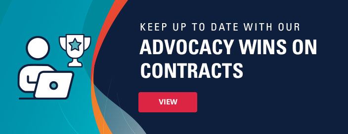 Consult Australia Advocacy wins on contracts